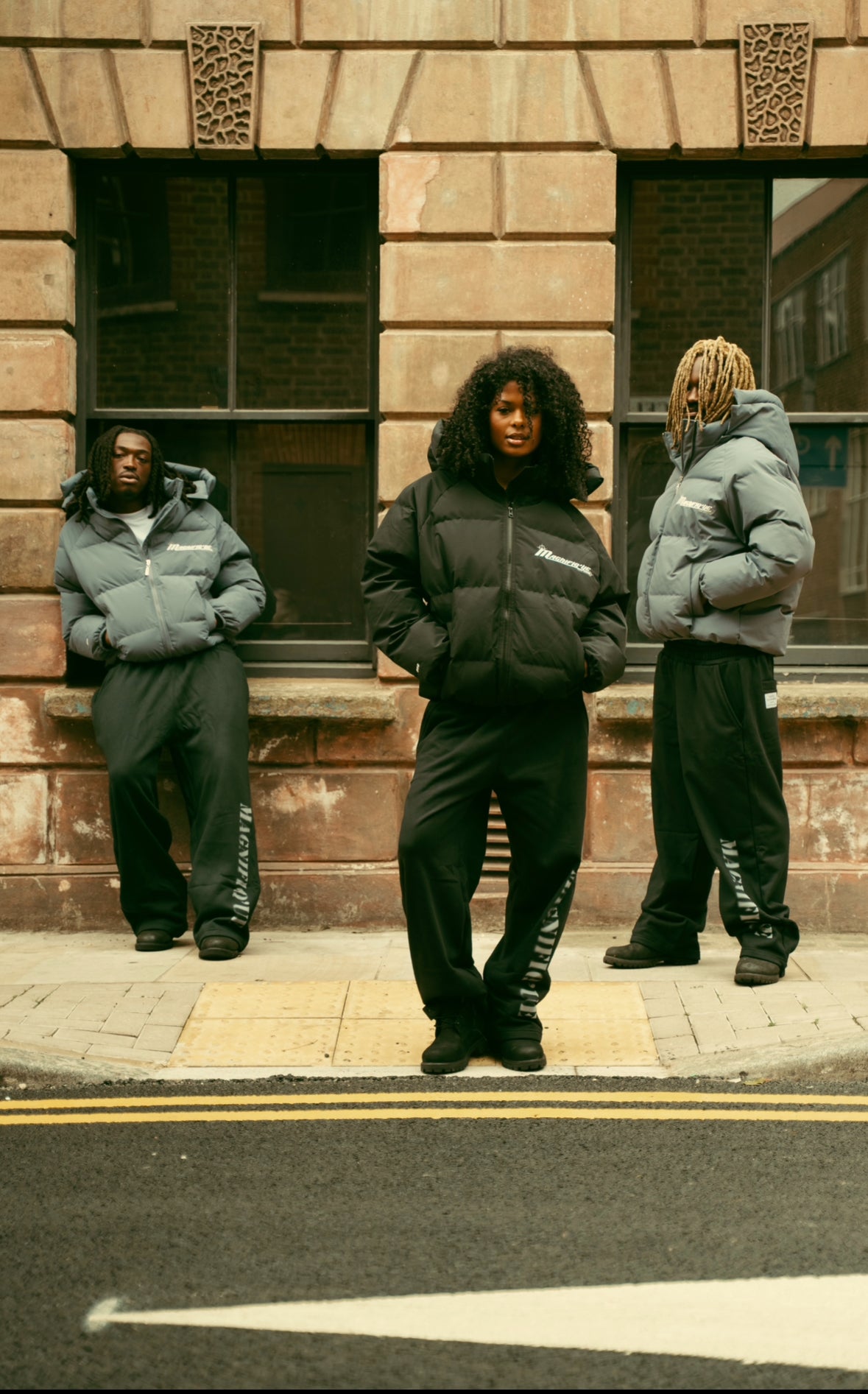GREY PUFFER JACKET