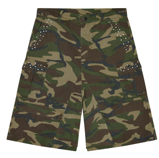 VINTAGE CAMO JORTS