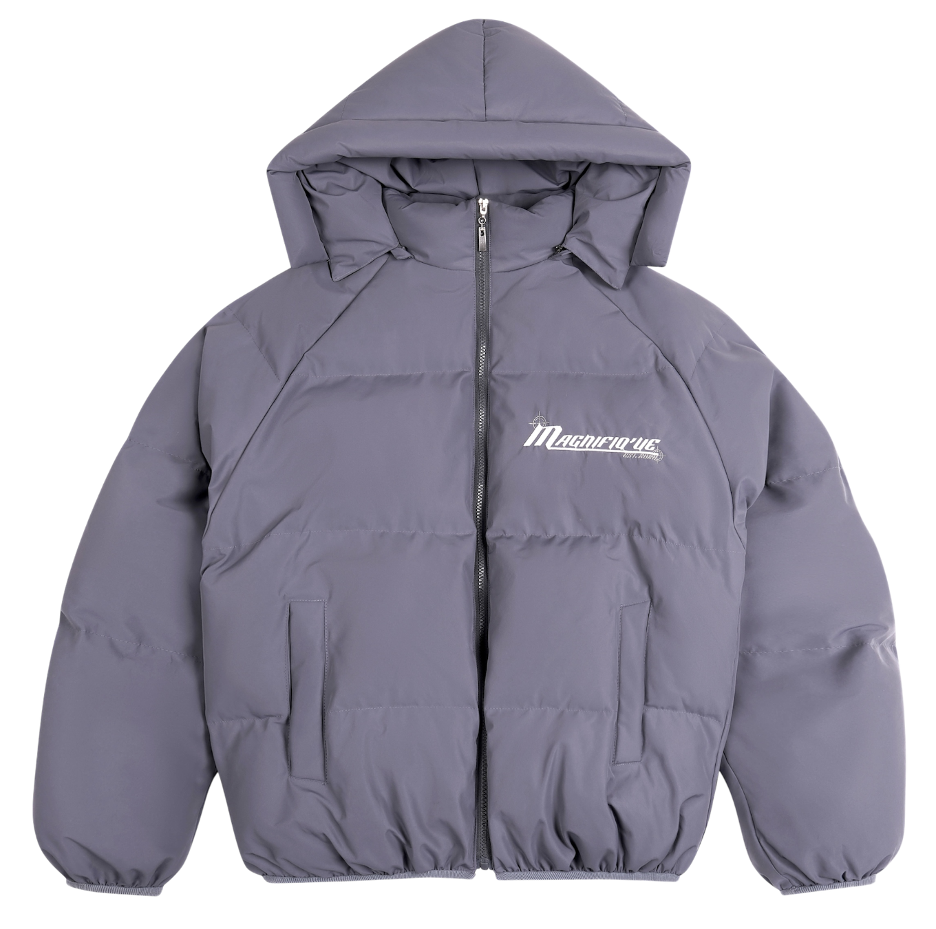GREY PUFFER JACKET