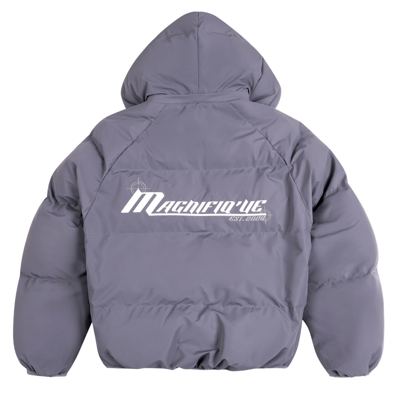 GREY PUFFER JACKET