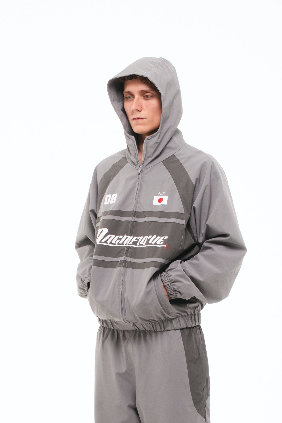 Season 24 Grey Windbreaker