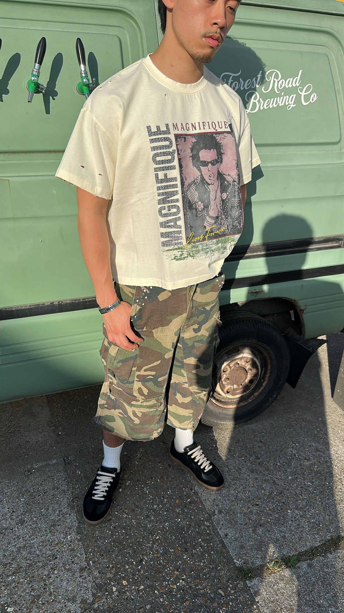 Cream 80’s Rock Tee