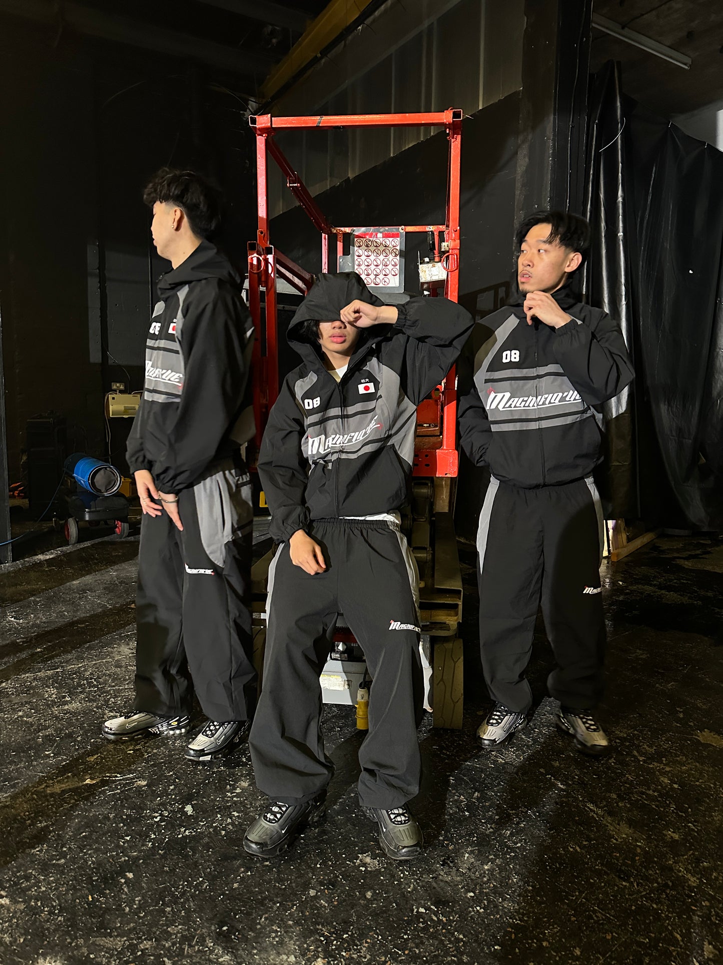 Season 24 Black Windbreaker