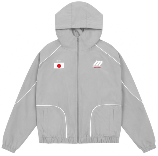 Grey Japan Windbreaker