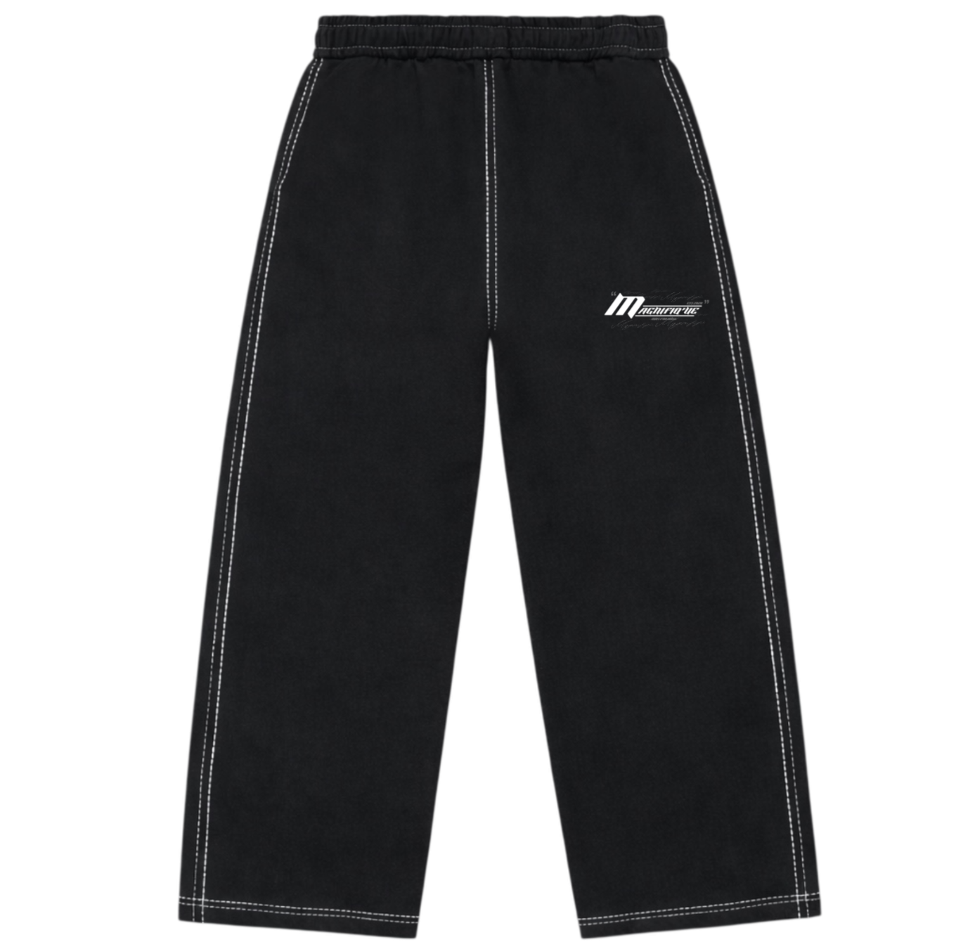 Black Contrast Joggers
