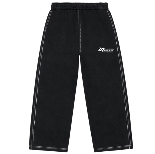 Black Contrast Joggers
