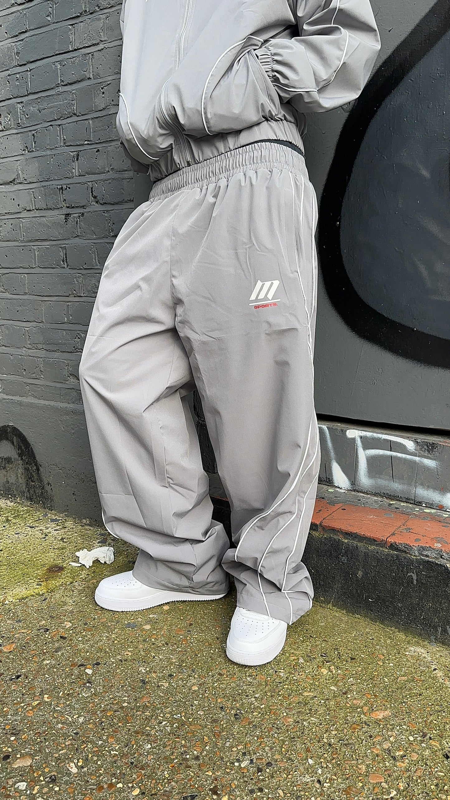 Grey Japan Track Bottoms