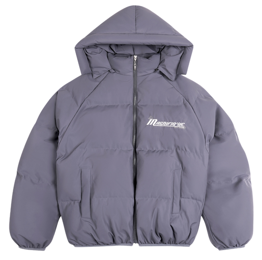 GREY PUFFER JACKET