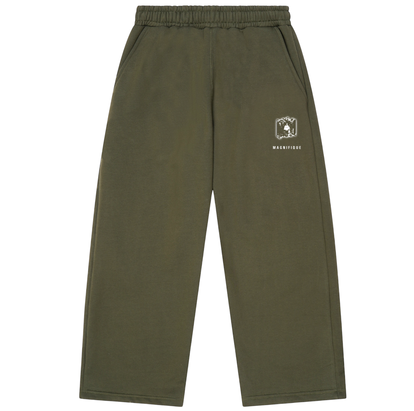 OLIVE SIGNATURE JOGGERS