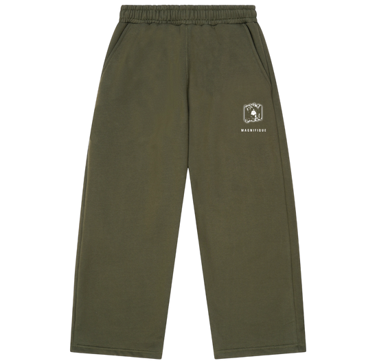 OLIVE SIGNATURE JOGGERS
