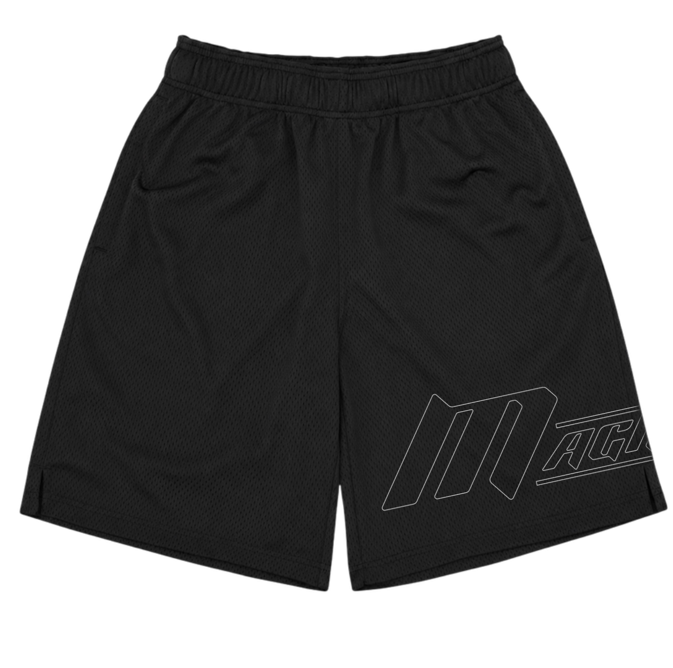 BLACK MESH SHORT
