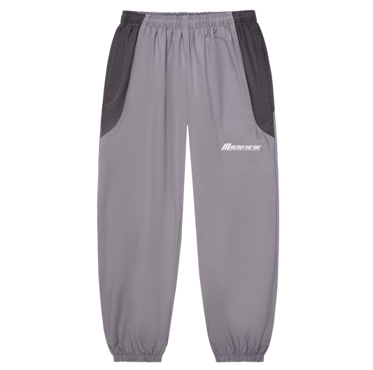 GREY WATERPROOF TRACK BOTTOMS