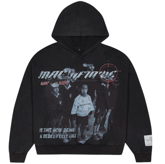 VINTAGE REBEL HOODIE