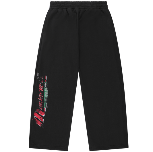 MILITARY BLACK JOGGERS